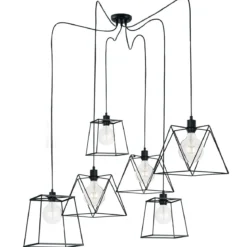 Luce Ambiente Design Brooklyn S6 Pendelleuchte 6-flammig