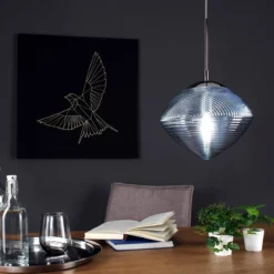 Luce Ambiente Design Greenwich E S1 BLU Pendelleuchte 1-flammig