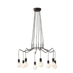 Luce Ambiente Design Habitat S8 NER Pendelleuchte 8-flammig