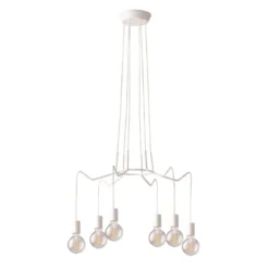 Luce Ambiente Design Habitat S6 BCO Pendelleuchte 6-flammig