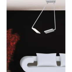 Luce Ambiente Design LED Book PL BCO Deckenleuchte 2-flammig