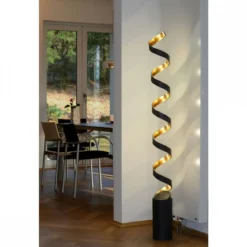 Luce Ambiente Design LED Helix PT10 NER Stehleuchte 1-flammigo