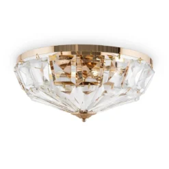 Maytoni Deckenleuchte Facet 49cm goldfarben