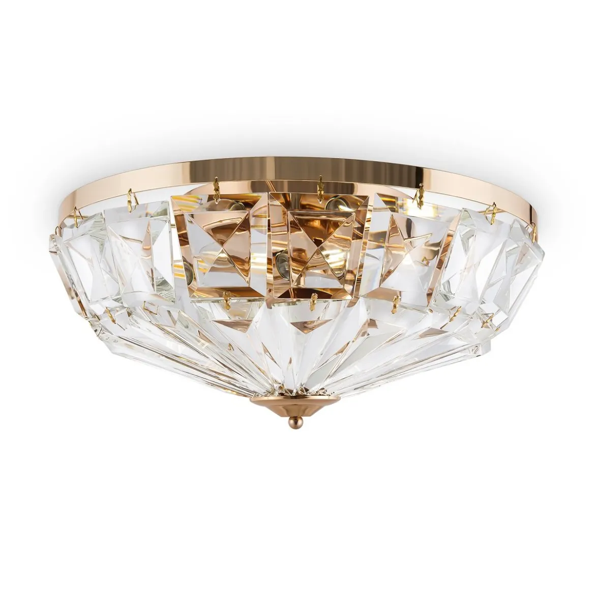 Maytoni Deckenleuchte Facet 49cm goldfarben
