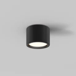 Maytoni Deckenleuchte Hydra schwarz 11cm 3000K IP44