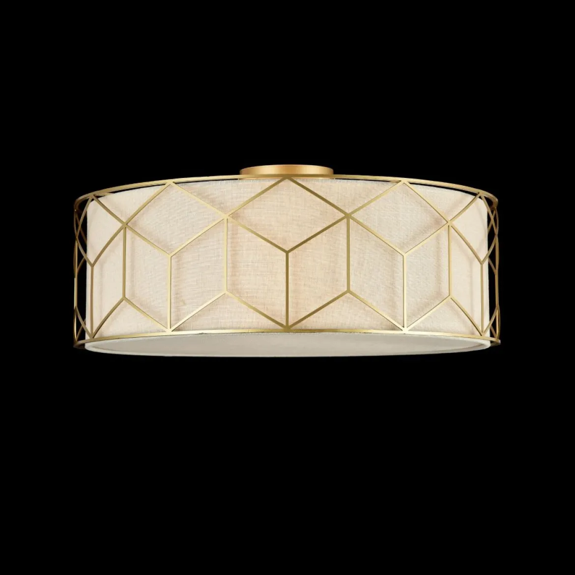 Maytoni Deckenleuchte Messina 5-flammig gold