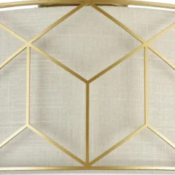 Maytoni Deckenleuchte Messina 3-flammig gold