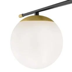 Maytoni Deckenleuchte Nostalgia 6-flammig gold weiß