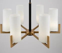 Maytoni Kronleuchter Fortano 6-flammig messing