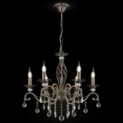 Maytoni Kronleuchter Grace 6-flammig messing