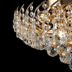 Maytoni Kronleuchter Karolina 6-flammig gold