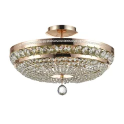 Maytoni Kronleuchter Ottilia 6-flammig gold