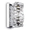 Maytoni LED Wandleuchte Coil Chrom Glas 3000K