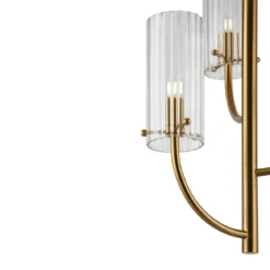Maytoni Pendelleuchte Arco Classic 3-flammig messingfarben