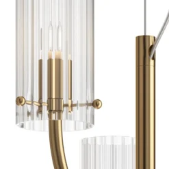 Maytoni Pendelleuchte Arco Classic 3-flammig messingfarben