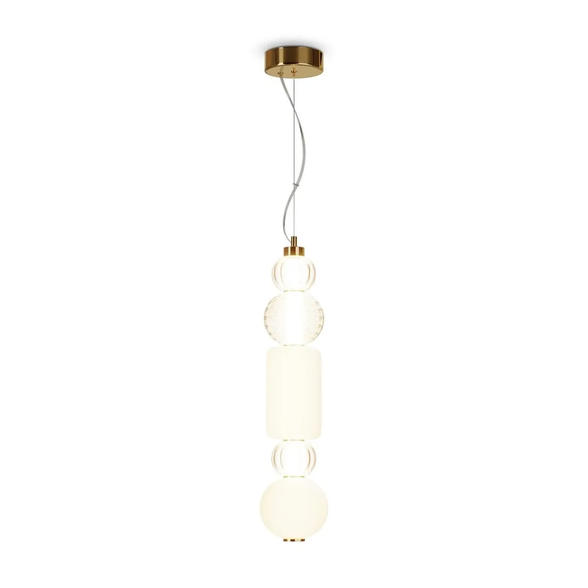 Maytoni Pendelleuchte Collar goldfarben 3000K 1600lm