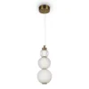 Maytoni Pendelleuchte Collar goldfarben 3000K 800lm
