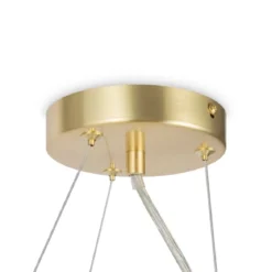 Maytoni Pendelleuchte Dallas 11-flammig gold mattweiss