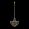 Maytoni Pendelleuchte Flare 6-flammig goldfarben