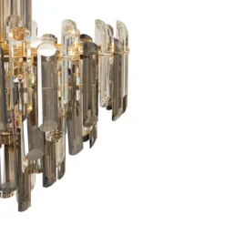 Maytoni Pendelleuchte Flare 6-flammig goldfarben