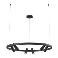 Maytoni Pendelleuchte Satellite schwarz
