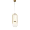 Maytoni Pendelleuchte Telford gold weiß 20cm