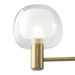 Maytoni Pendelleuchte Vision 3-flammig gold mit Glas
