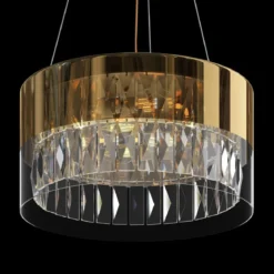 Maytoni Pendelleuchte Wonderland 4-flammig gold