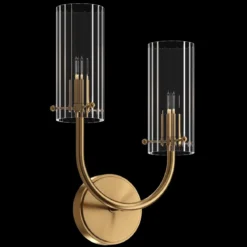 Maytoni Wandeuchte Arco Classic 2-flammig messingfarben
