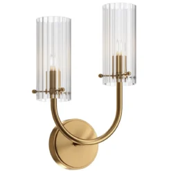 Maytoni Wandleuchte Arco 2-flammig messing