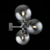 Maytoni Wandleuchte Dallas 95cm chrom rauchglas