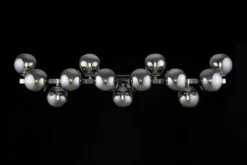 Maytoni Wandleuchte Dallas 95cm chrom rauchglas