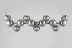 Maytoni Wandleuchte Dallas 95cm chrom rauchglas