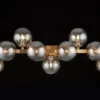 Maytoni Wandleuchte Dallas 61cm gold bernstein