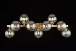 Maytoni Wandleuchte Dallas 61cm gold bernstein