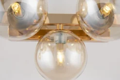Maytoni Wandleuchte Dallas 61cm gold bernstein