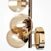 Maytoni Wandleuchte Dallas 3-flammig gold cognac