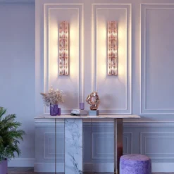 Maytoni Wandleuchte Facet 3-flammig goldfarben