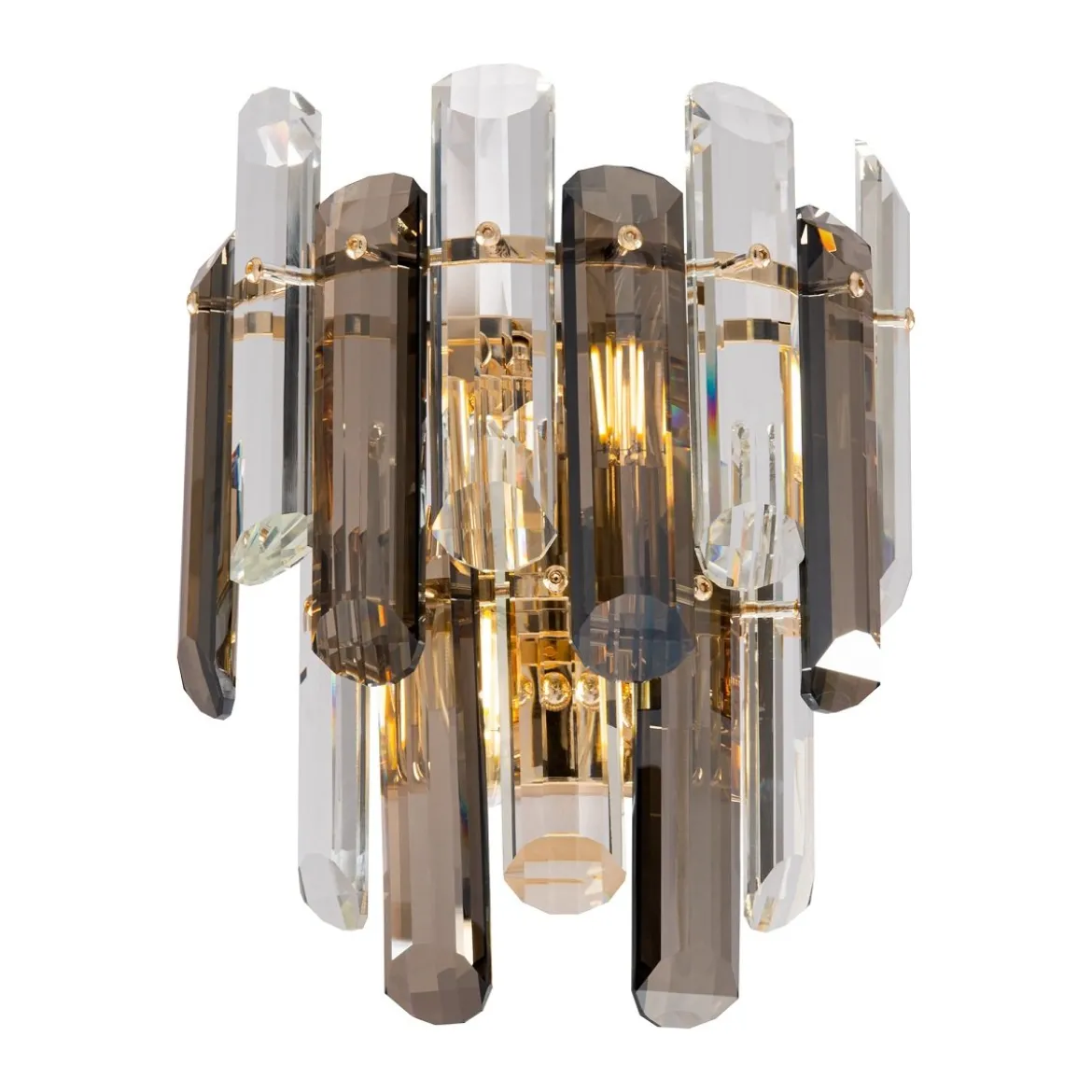 Maytoni Wandleuchte Flare 2-flammig goldfarben