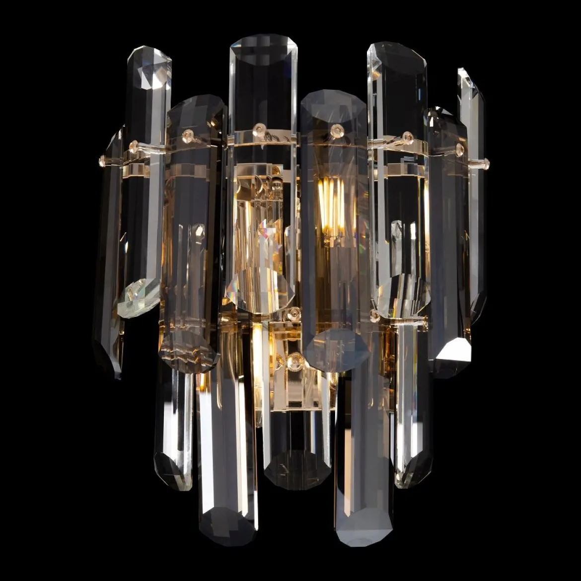 Maytoni Wandleuchte Flare 2-flammig goldfarben
