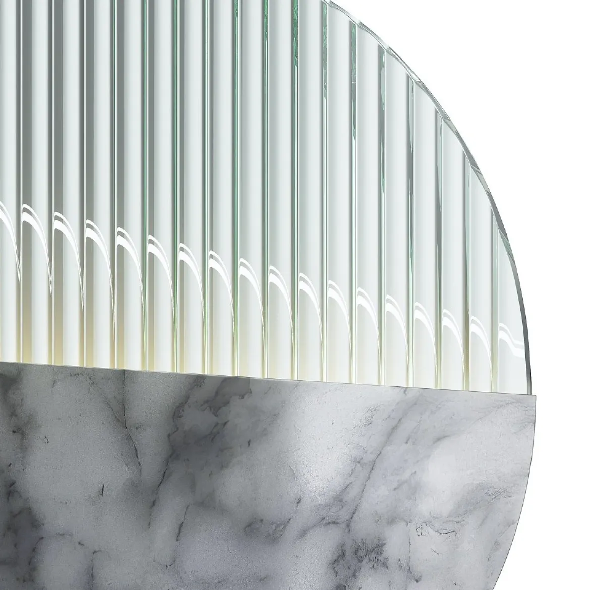 Maytoni Wandleuchte Jupiter 30cm mamor transparent