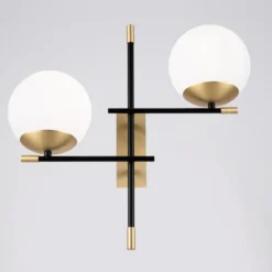 Maytoni Wandleuchte Nostalgia 2-flammig gold weiß