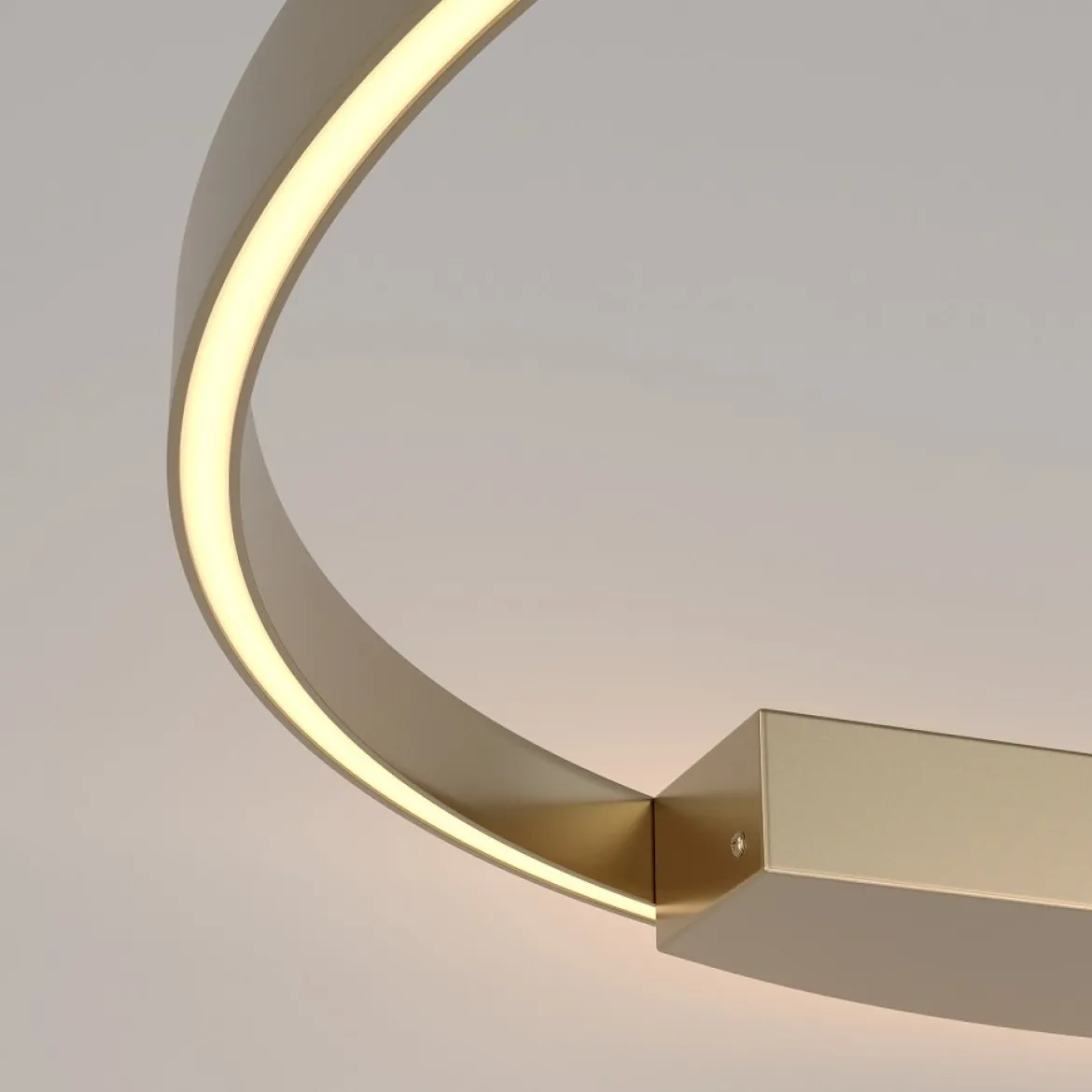 Maytoni Wandleuchte Rim messing 3000K 80cm