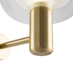 Maytoni Wandleuchte Vision gold mit Glas