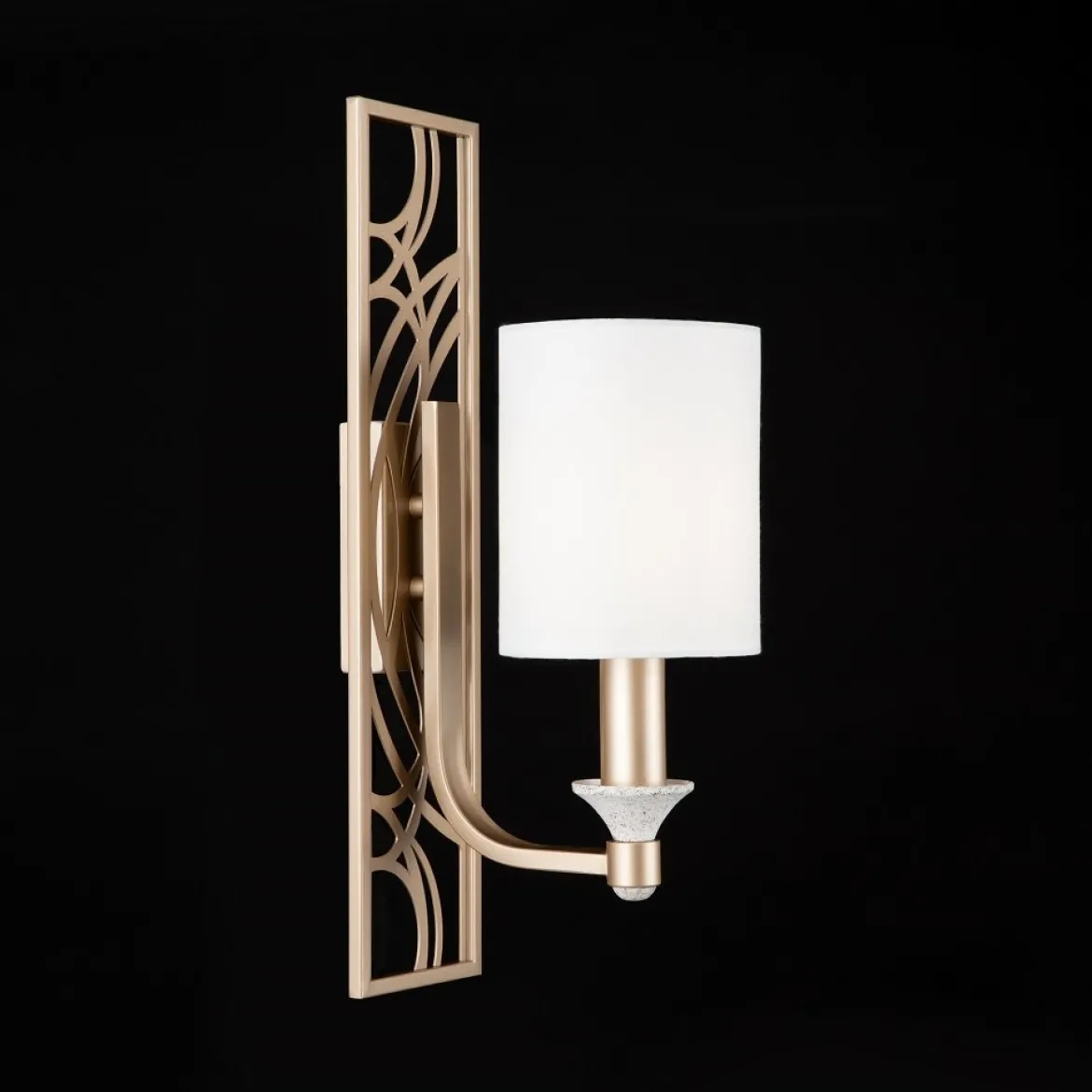 Maytoni Wandleuchte Vittoria goldfarben creme