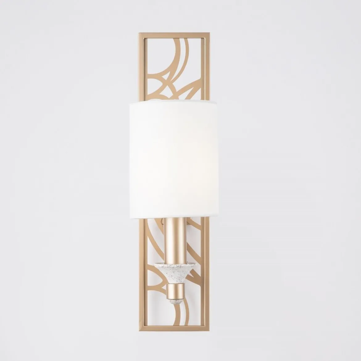 Maytoni Wandleuchte Vittoria goldfarben creme