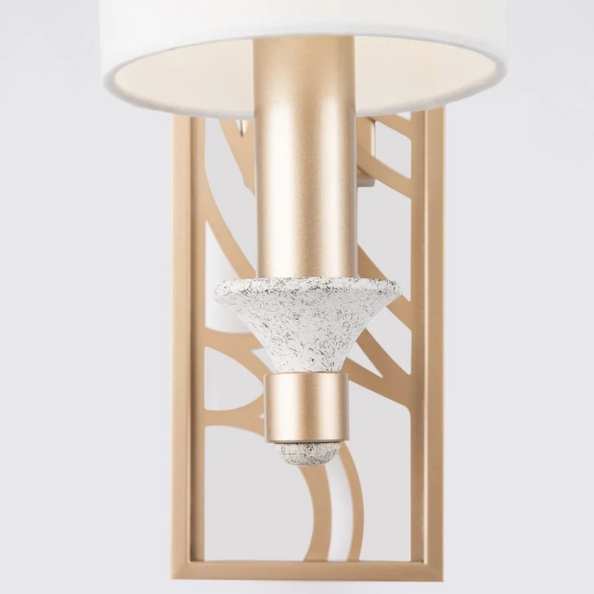 Maytoni Wandleuchte Vittoria goldfarben creme