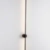 Nova Luce 9081810 ADEN LED Wandleuchte 3000K Schwarz 120cm
