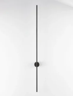 Nova Luce 9081810 ADEN LED Wandleuchte 3000K Schwarz 120cm