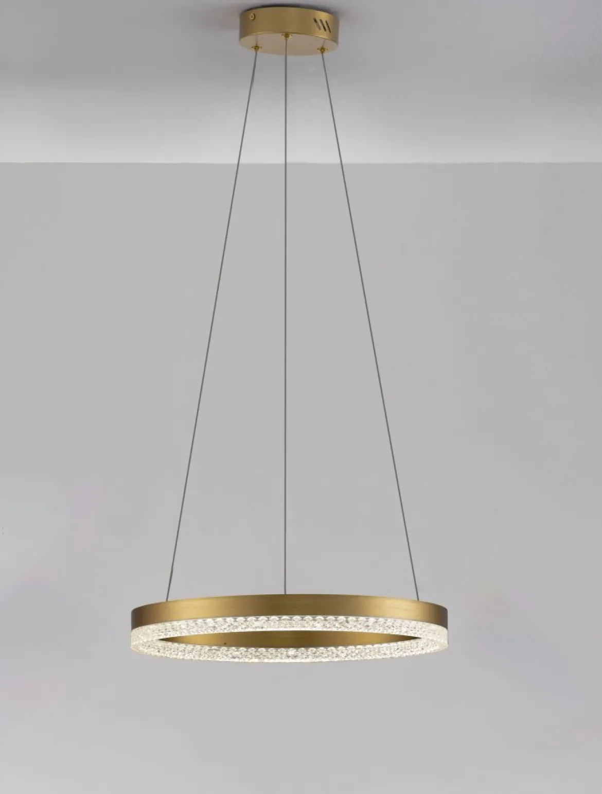 Nova Luce 9530226 ADRIA LED Pendelleuchte 60cm 3000K Messing Gold dimmbar